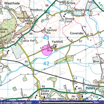 St Mary's Herefordshire Location